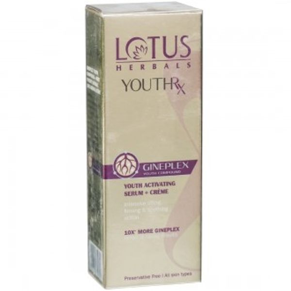 Lotus Herbals YouthRx Youth Activating Serum + Creme 30 ml