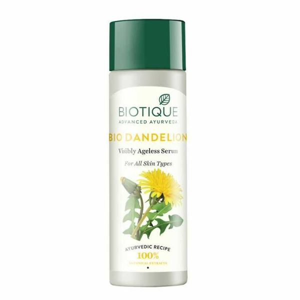 Biotique Bio Dandelion Visibly Ageless Serum, 190 ml