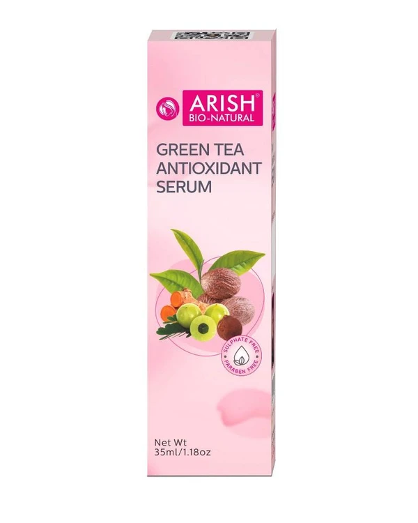 Arish GREEN TEA ANTIOXIDANT SERUM- 35 ML