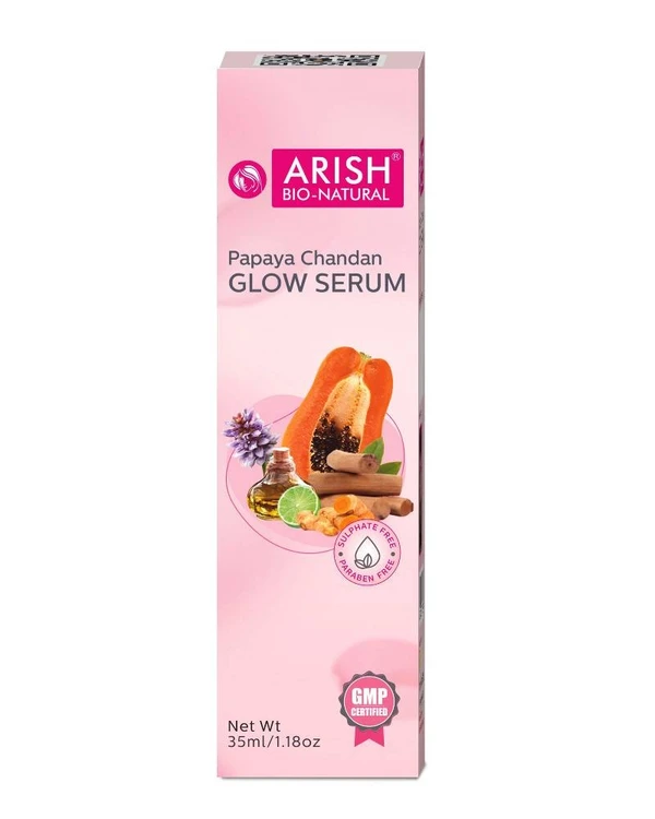 Arish PAPAYA CHANDAN GLOW SERUM- 35 ml