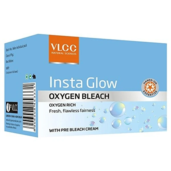 Vlcc Insta Glow Oxygen Rich Bleach , 25.7g