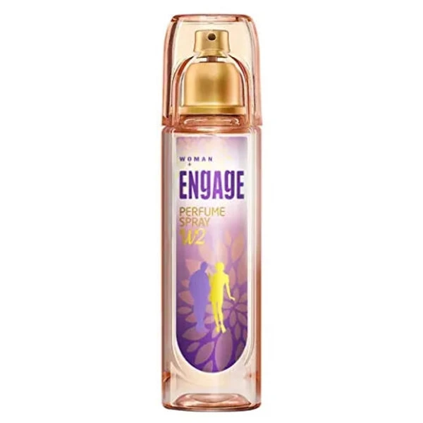 Engage W2 Perfume Spray For Women, Fruity and Floral, Skin Friendly, 120ml