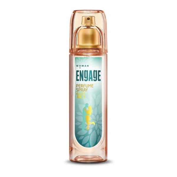 Engage W3 Perfume Spray For Women, Fruity and Floral, Skin Friendly, 120ml