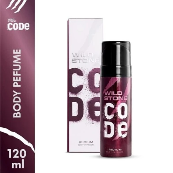 Wild Stone Code Iridium - Body Perfume, 120 ml