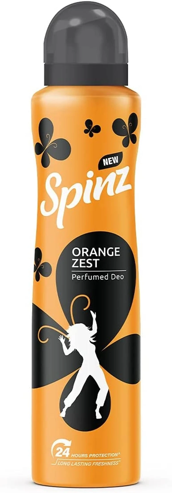 New Spinz Orange Zest Perfumed Deo for Women, 150ml