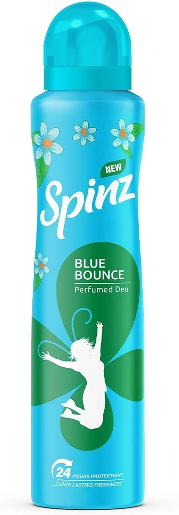 Spinz Blue Bounce Perfumed Deo for Women, 150ml