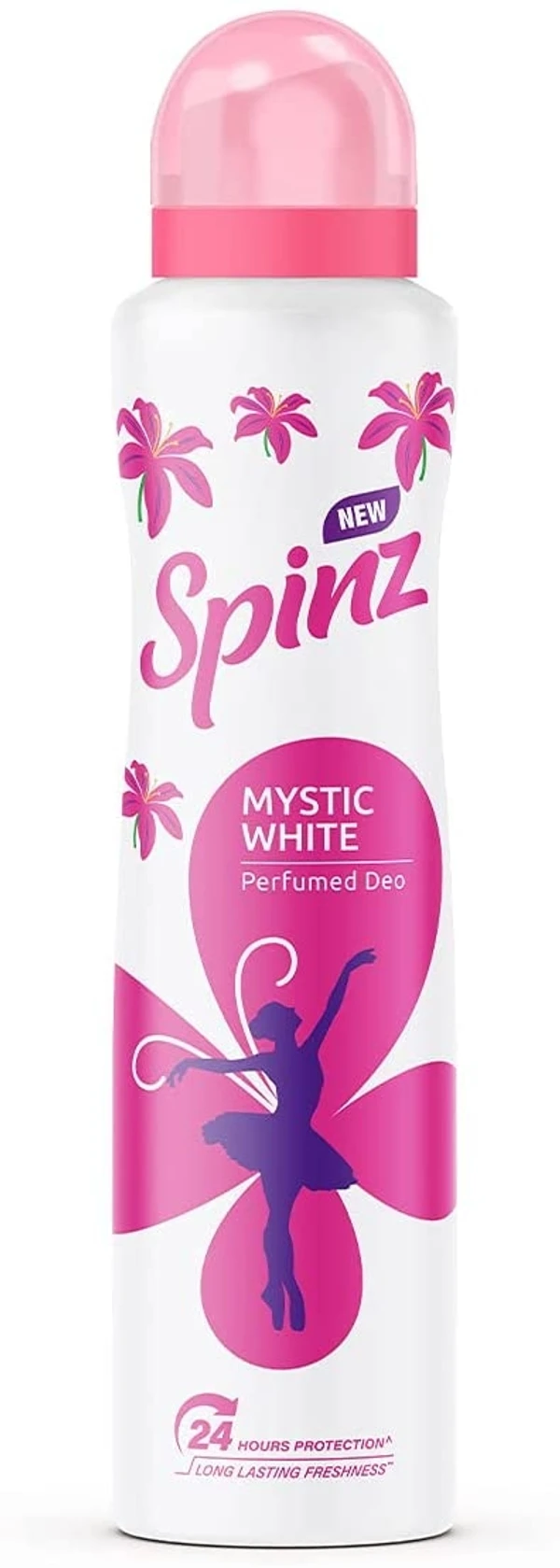 New Spinz Mystic White Perfumed Deo for Women,150ml