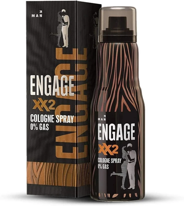 Engage deo Xx2 Engage XX2 Cologne No Gas Perfume for Men, Spicy and Citrus, Skin Friendly, 135ml