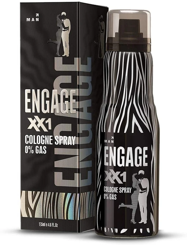 Engage Xx1 Engage XX1 Cologne No Gas Perfume for Men, Citrus and Spicy, Skin Friendly, 135ml