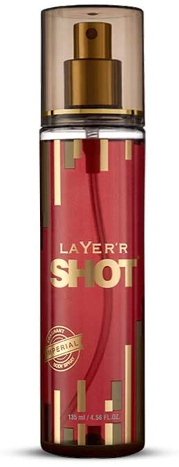 Layer'r Shot Gold Imperial Body Spray  Park Layer'r Shot Gold Imperial Body Spray 135ml