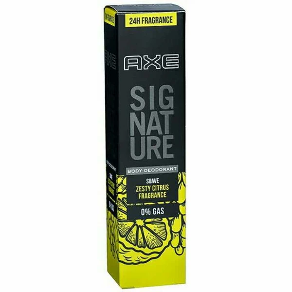 Axe Signature Suave Long Lasting No Gas Deodorant Bodyspray Perfume For Men, 122 ml