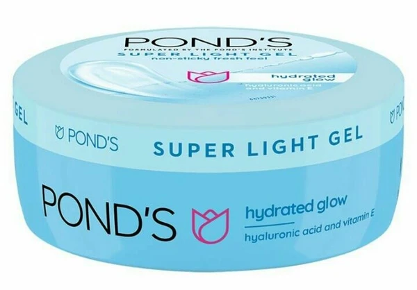 Ponds super Light Gel  POND'S Super Light Gel Face Moisturiser with Hyaluronic Acid and Vitamin E ,26g