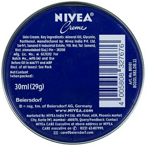 Nivea Cream,30ml