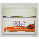 Lotus Herbals Papayablem Papaya-n-Saffron Anti-Blemish Creme 50 g