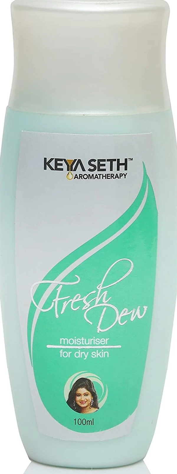 Keya Seth Aromatherapy Fresh Dew Daily Face Moisturizer Quick Absorbing Non-Sticky, Flawless Skin Lotion for Dry Skin