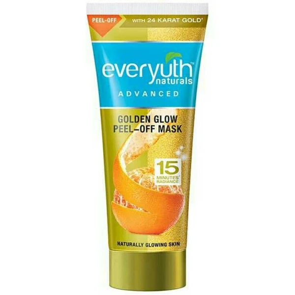 Everyuth Natural Golden Glow Peel off Mask ,30gm