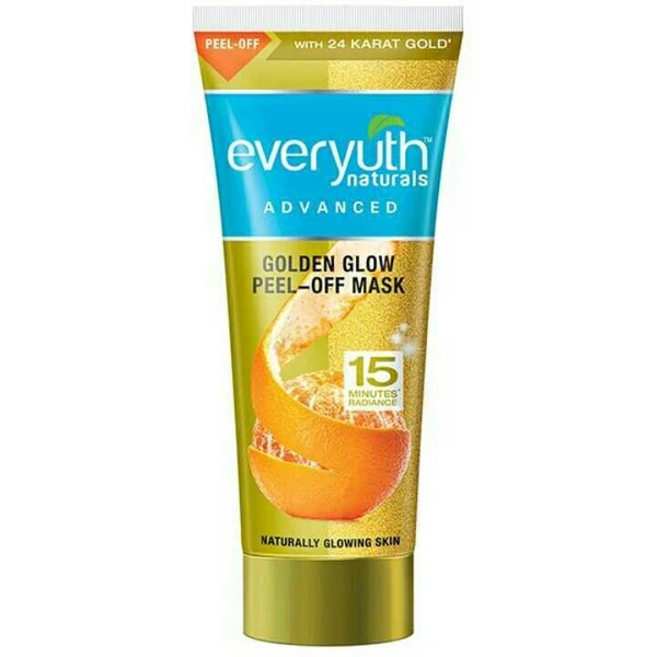 Everyuth Natural Golden Glow Peel off Mask ,50gm