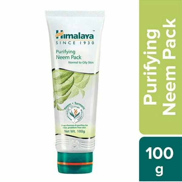 Himalaya Herbals Purifying Neem Pack  Himalaya Herbals Purifying Neem Pack, 100g