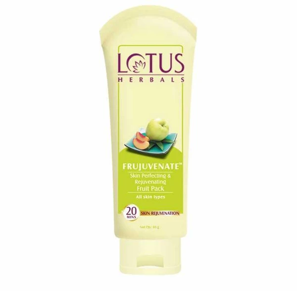 Lotus Herbals Frujuvenate Skin Perfecting and Rejuvenating Fruit Pack, 60g