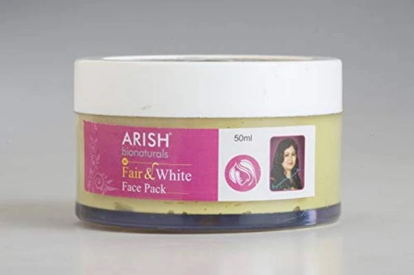 Arish FAIR & WHITE FACE PACK - 50 ML