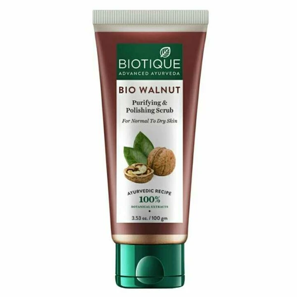 BIOTIQUE Bio Walnut Purifying & Polishing Scrub 100gm