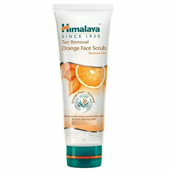 HIMALAYA Tan Removal Orange Face Scrub 50gm