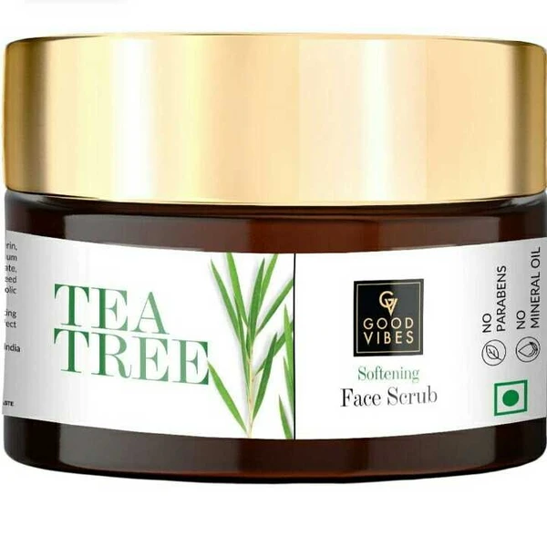 Good Vibes Softening Face Scrub - Tea Tree 50 g