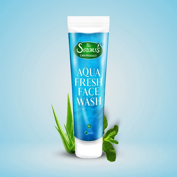 THE SOUMI'S CAN PRODUCT AQUA FRESH FACE WASH 100ML