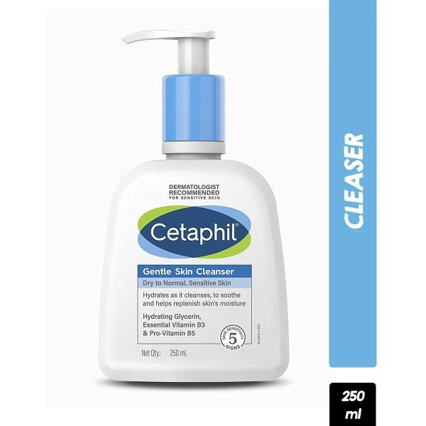Cetaphil Gentle Skin Cleanser , Hydrating Face Wash for Dry to Normal Skin , 250ml