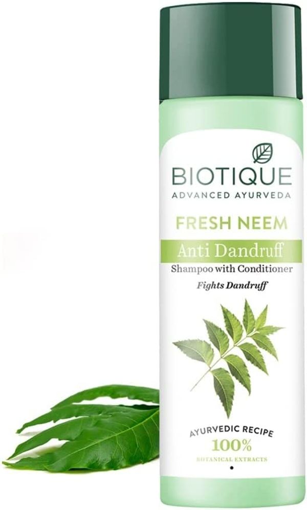 Biotique Bio Neem Margosa Anti Dandruff Shampoo and Conditioner, 190ml