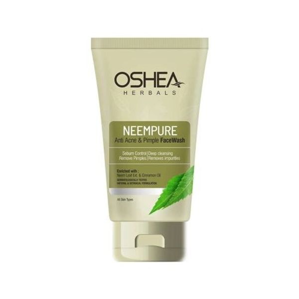 Oshea NeemPure Anti Acne & Pimple Facewash, 150gm