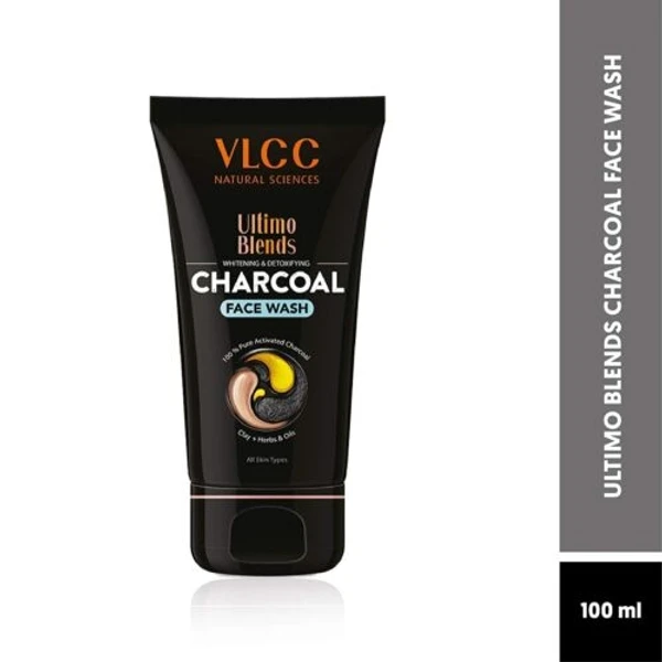 VLCC Ultimo Blends Charcoal Face Wash, 100 ml