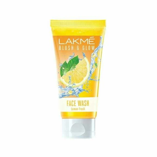 Lakmé Blush & Glow Facewash, Lemon Fresh,100g