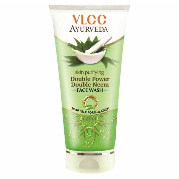 Vlcc Ayurveda Double Power Double Neem Face Wash 100g