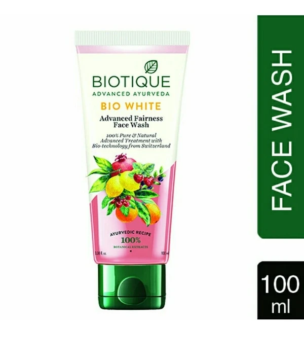 Biotique Bio White Whiting and Brightining Face Wash,100ml