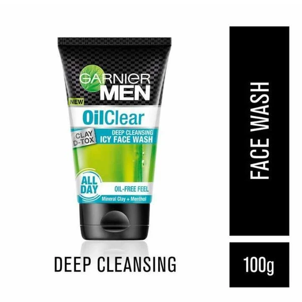 Garnier Men Oil Clear Face Wash 100gm