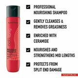 MATRIX Opti Long Professional Shampoo |For healthy, long hair with nourished lengths and split ends protection | With Ceramide | For Long hair | Paraben Free ,1000ml