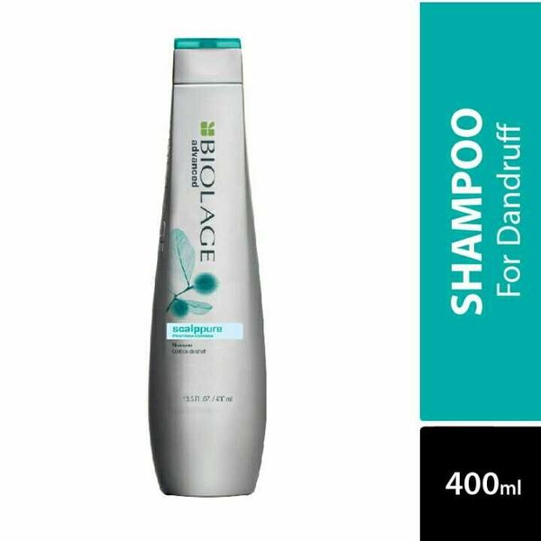 BIOLAGE Scalppure Shampoo | Paraben free|Targets Dandruff, Controls The Appearance of Flakes & Relieves Scalp Irritation | For Dandruff Control ,400ml
