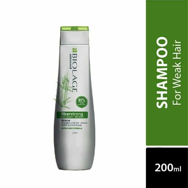 BIOLAGE Advanced Fiberstrong Shampoo | Paraben free|Reinforces Strength & Elasticity | For Hairfall due to hair breakage ,200ml