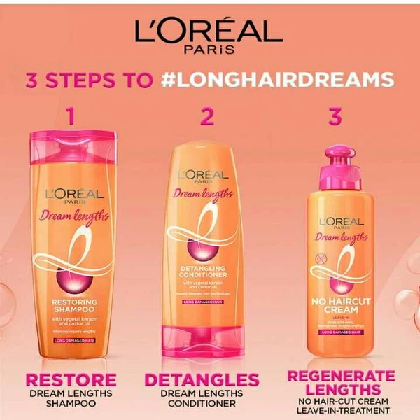 L'Oréal Paris Dream Lengths Shampoo , 704ml