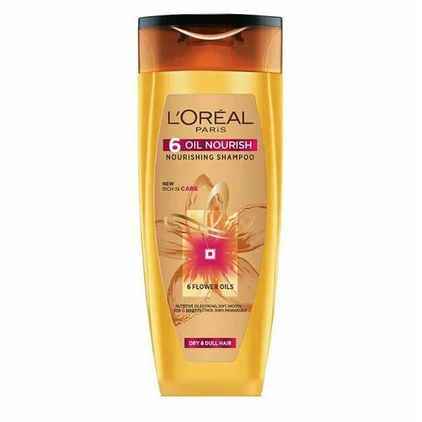L'Oréal Paris 6 Oil Nourish Shampoo, 396ml