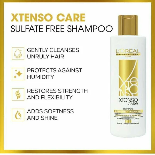 L'Oreal Professionnel Xtenso Care Sulfate-Free Shampoo (250 ml)