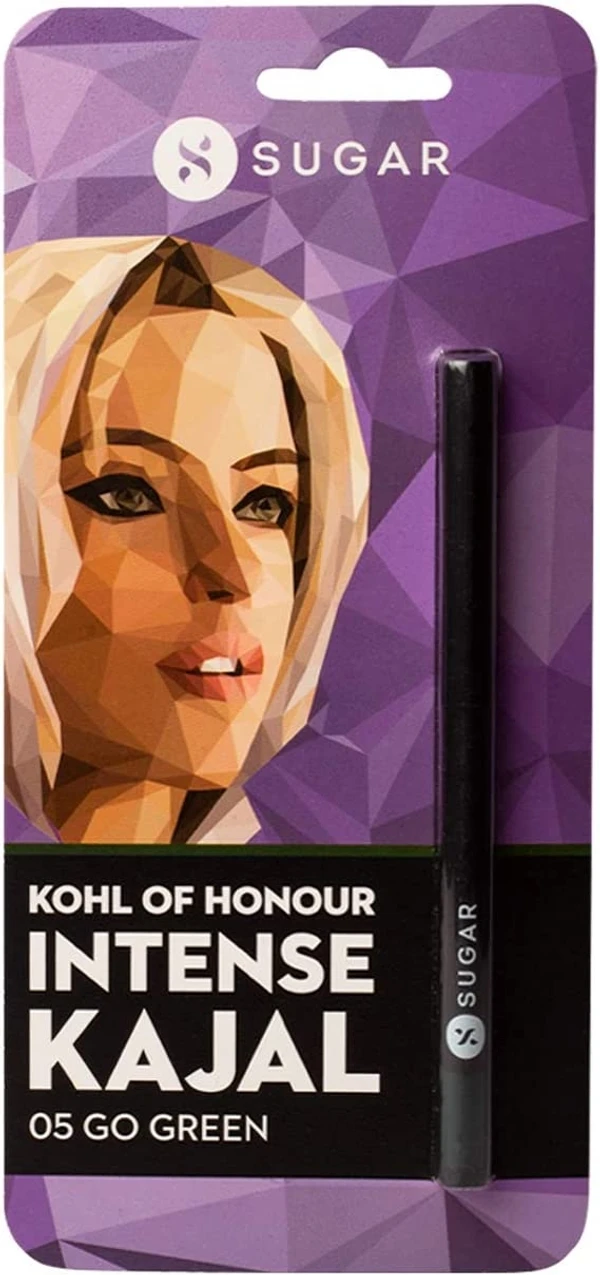 SUGAR Cosmetics - Kohl Of Honour - Intense Kajal - 05 Go Green (Green Kajal) 