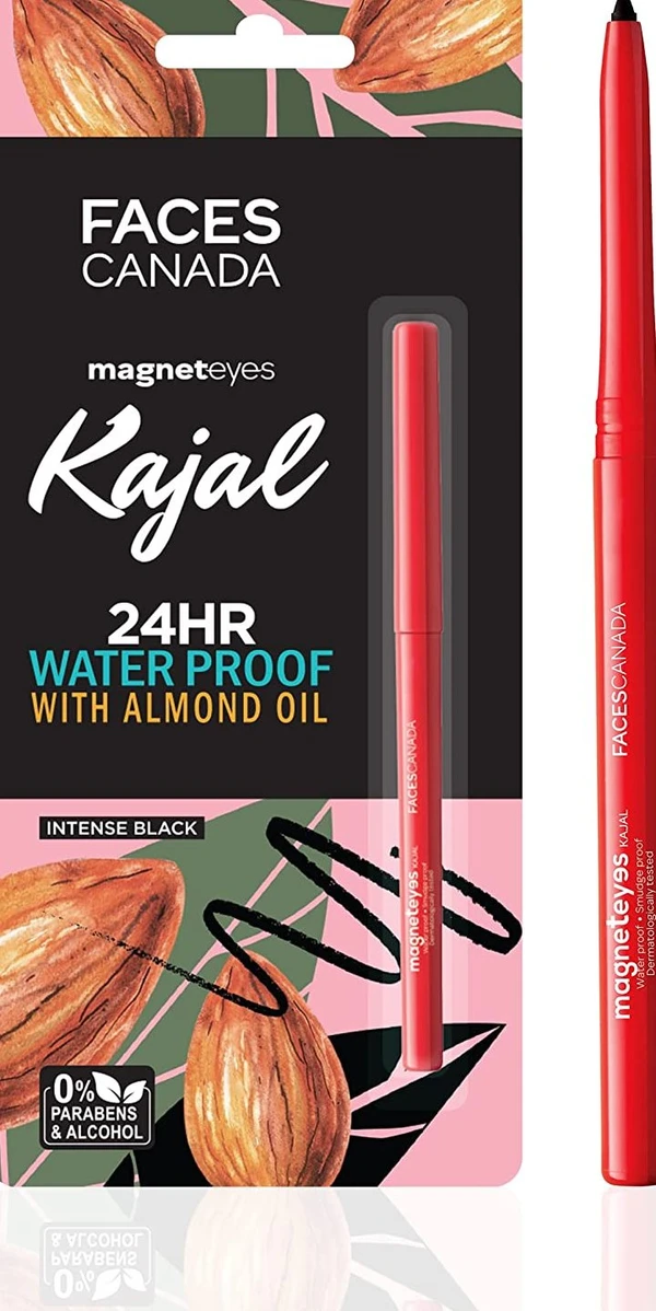 FACES CANADA Magneteyes Kajal (Black, 0.7 g)