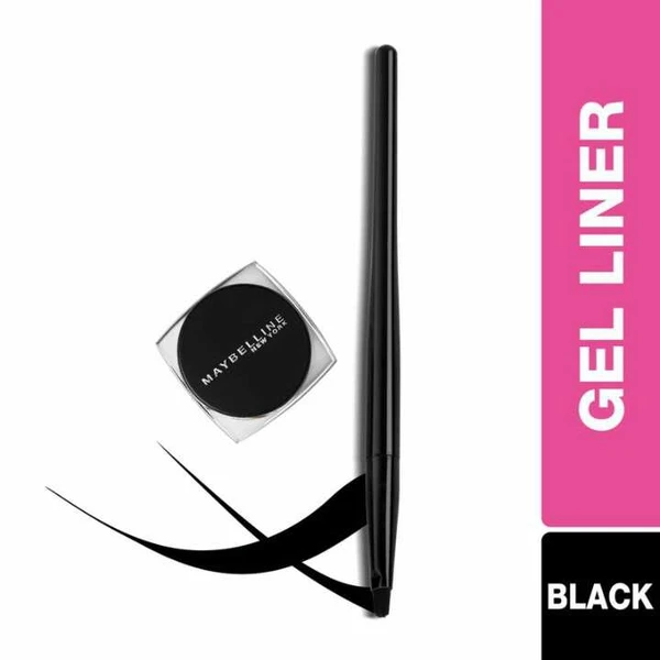 Maybelline New York Lasting Drama Gel Eyeliner ,Blackest Black, 2.5g