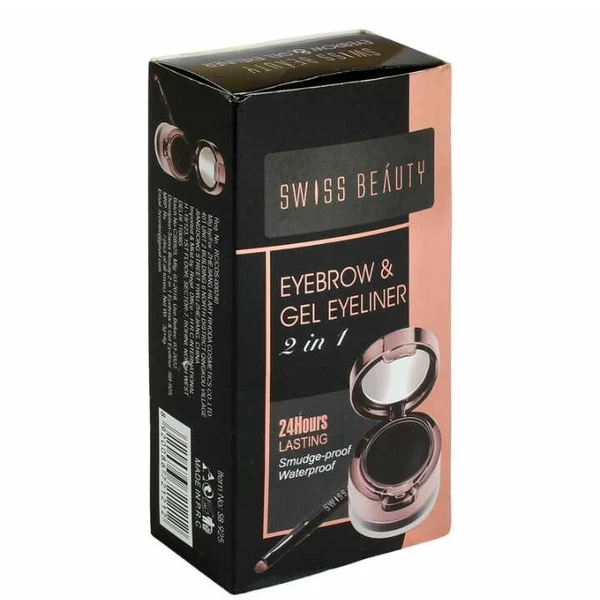 Swiss Beauty Eyebrow &gel Eyeliner 35gm