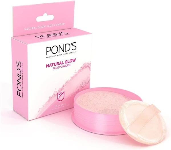 Pond's Natural Glow Face Powder, Pink Glow - 30G