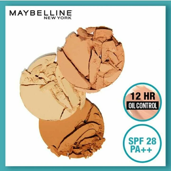 Maybelline New York Fit Me 12Hr Oil Control Compact, 230 Natural Buff, 8g