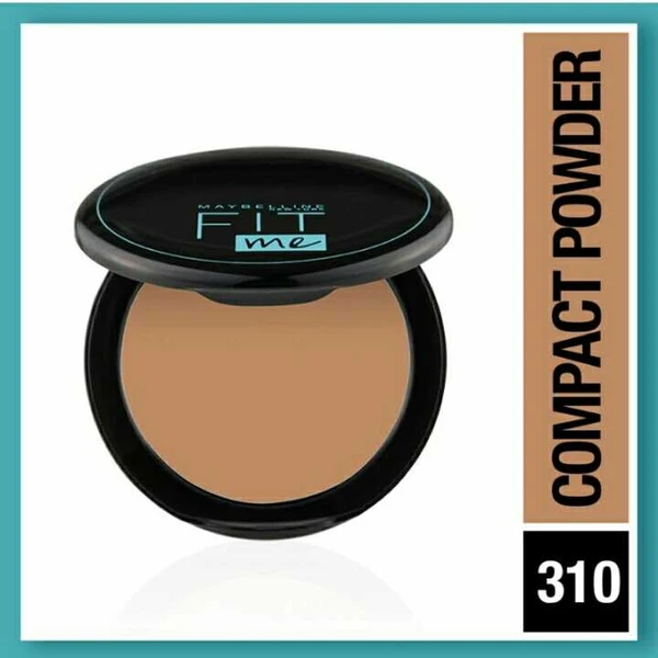 Maybelline New York Fit Me 12Hr Oil Control Compact, 310 Sun beige, 8g