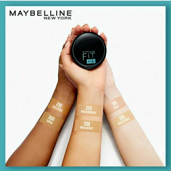 Maybelline New York Fit Me 12Hr Oil Control Compact, 310 Sun beige, 8g